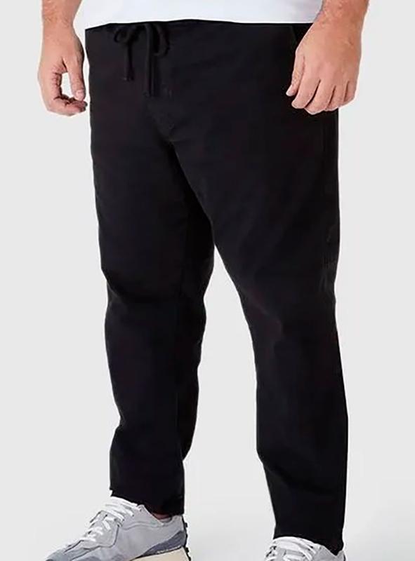 Calça Chino Malwee 1000129052 Masculina Plus Size Sarja Stretch T